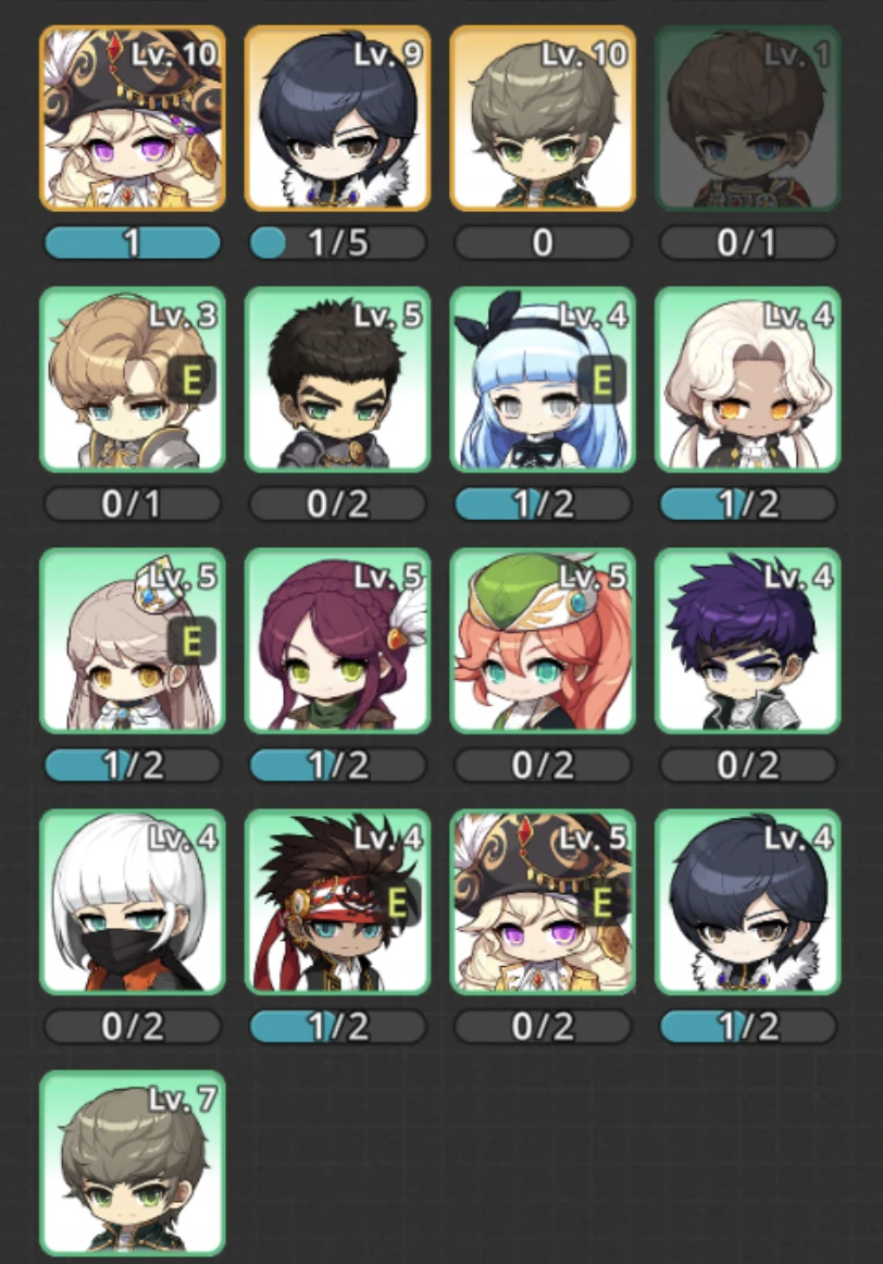 Companion roster
