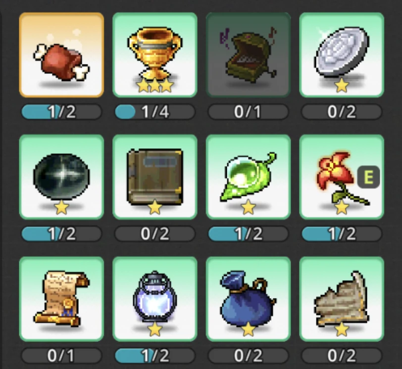Artifact collection page 2